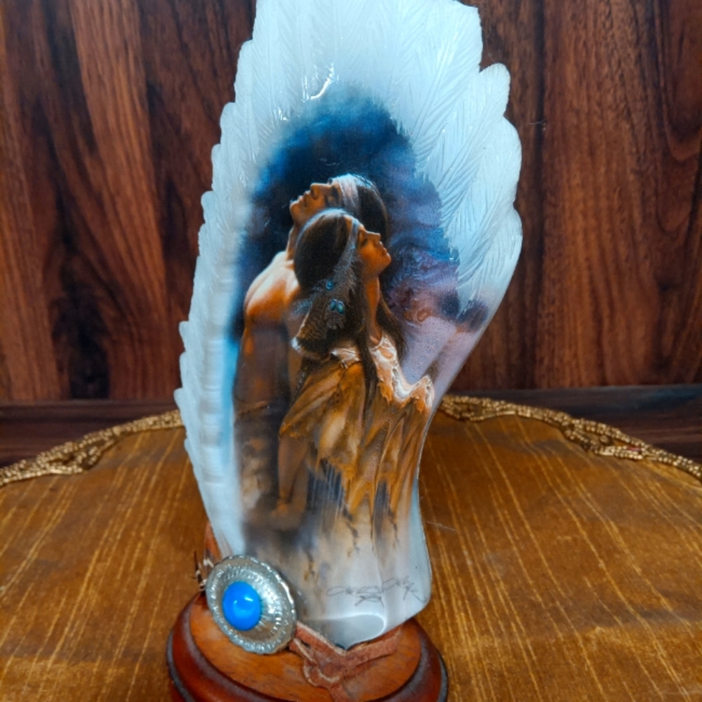 Bradford Exchange Soul Mates Souls Of The Spirit Figurine